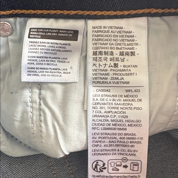 Levi's 726 Flare Jeans Size 30 NWT - Picture 10 of 11